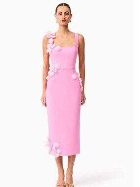 elliatt selene cocktail midi dress blue Selene Cocktail Midi Dress Blue – Elliatt